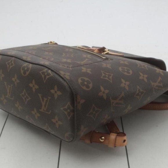 Louis Vuitton Brown Monogram MONTSOURIS RUCK SACK Backpack - Picture 8 of 12